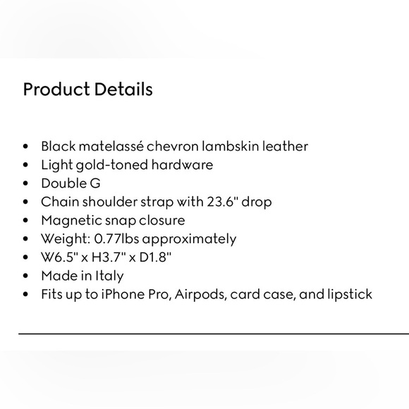 Authentic Gucci Marmont Mini Bag - Picture 6 of 6